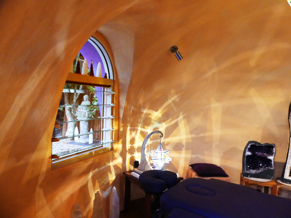 Internal student-built bamboo, ferrocement 3.5m dome Byron Bay