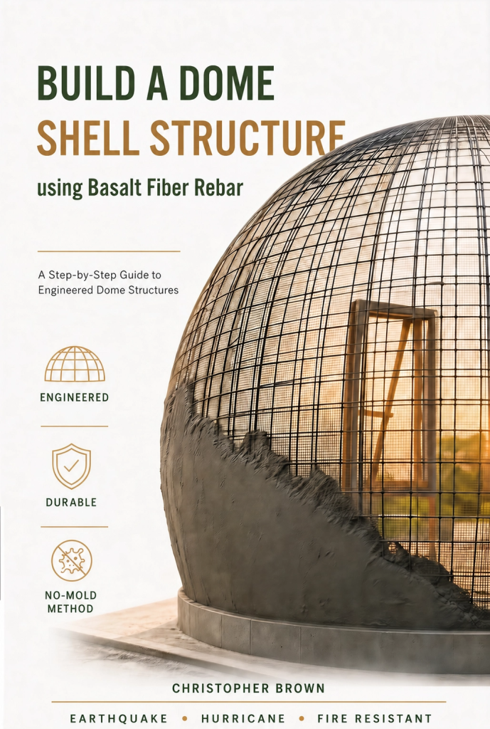 basalt rebar dome building manual cover