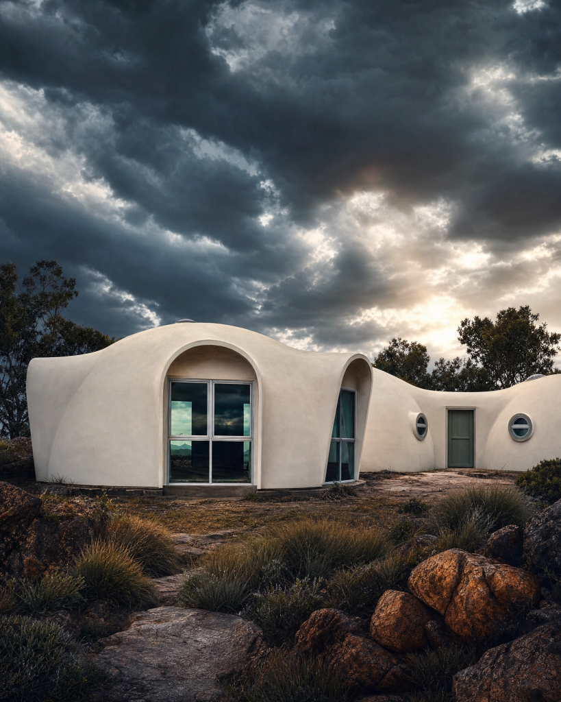 3 x 8,0m dome house