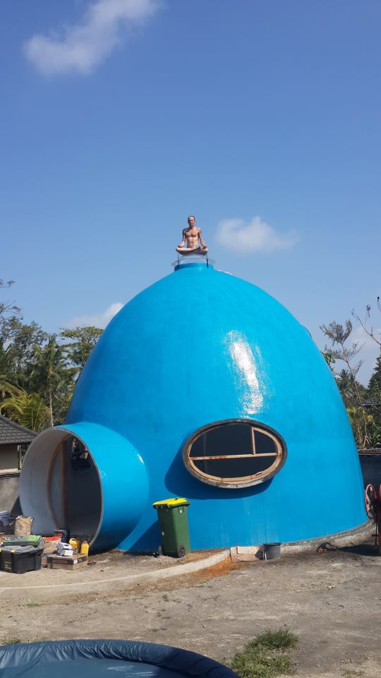 Shannon McCabe 7.0m dome in Bali