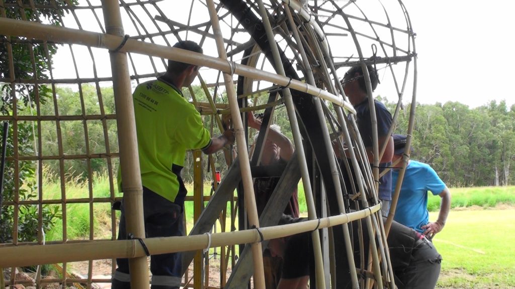 3.5m Bamboo Dome Building Workshop Byron Bay